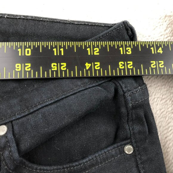 Just Black Womens  Pants Size 26P Lot Of Two Stretch Skinny Leg Casual Black Tan - Picture 5 of 14